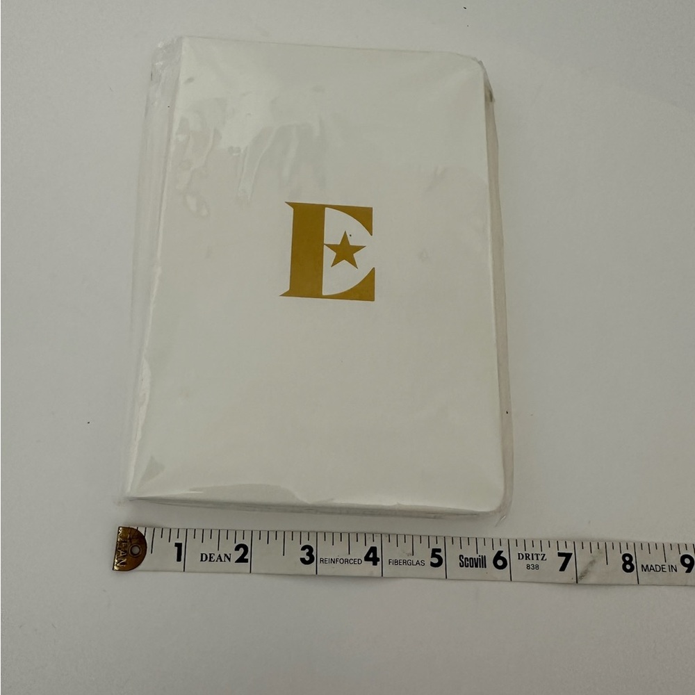 NEW Elton John White with Gold E Logo Notebook Luxury Memorabilia Holiday Gift - Picture 5 of 8